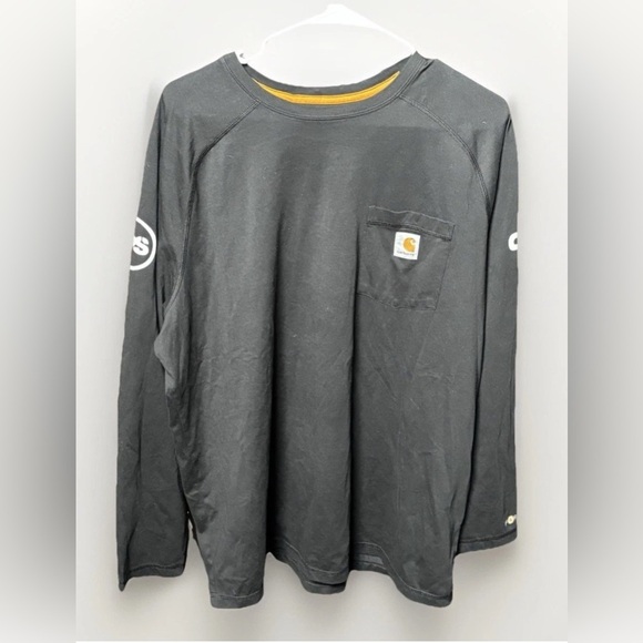 Russell Dickerson She Likes It Tour Crew Shirt Carhartt Force XL Black Rare - Picture 1 of 7